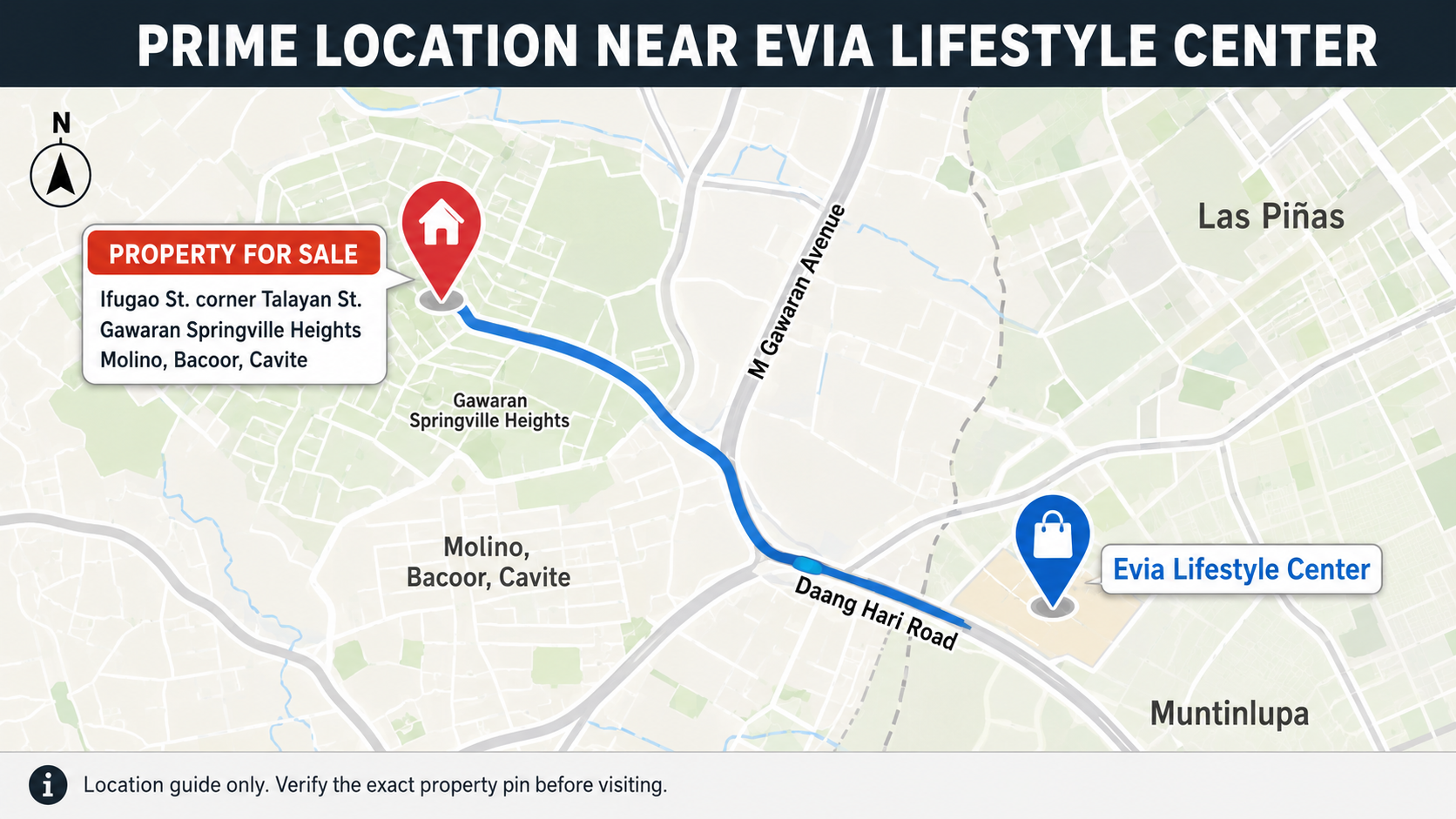 Commercial & Residential Use Lot Near EVIA Mall at Gawaran Heights Molino, Cavite — photo 3